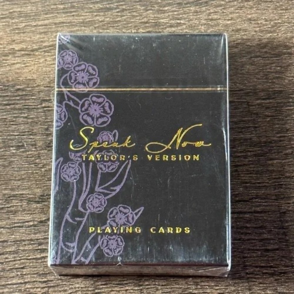 NEW Taylor Swift Speak Now Playing Cards